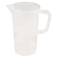 Beaker, Polypropylene, Tall Form with Handle, 250 mL / 8.45 fl oz Capacity, Not Rated