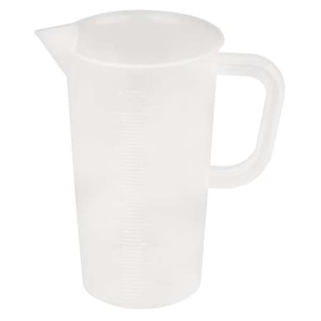 Beaker, Polypropylene, Tall Form with Handle, 250 mL / 8.45 fl oz Capacity, Not Rated