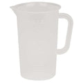 Beaker, Polypropylene, Tall Form with Handle, 50 mL / 1.69 fl oz Capacity, Not Rated Not Applicable