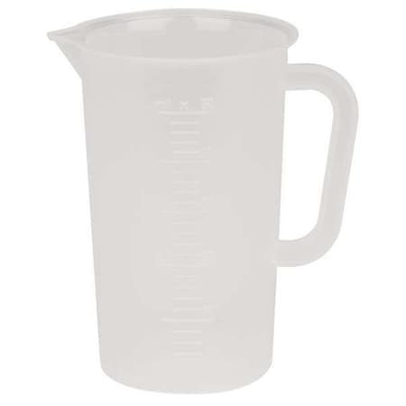 Beaker, Polypropylene, Tall Form with Handle, 50 mL / 1.69 fl oz Capacity, Not Rated Not Applicable