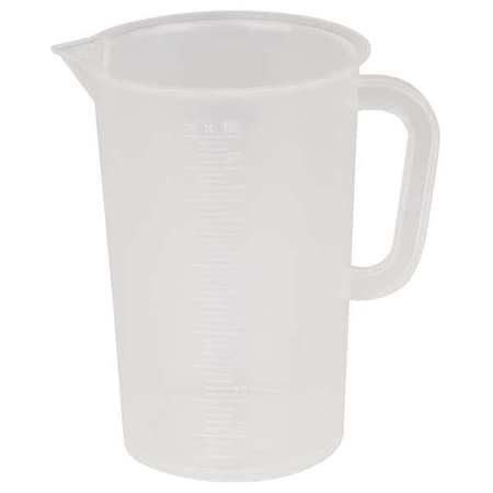Beaker, Polypropylene, Tall Form with Handle, 100 mL / 3.38 fl oz Capacity, Not Rated