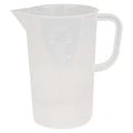 Beaker, Polypropylene, Tall Form with Handle, 500 mL / 16.91 fl oz Capacity, Not Rated