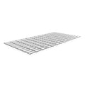 Decking, Steel, 48 in W, 24 in D, Gray, Zinc Finish, Gauge: 5