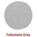 Self-Adhesive Screw Cap, 9/16 in Dia, Folkstone Gray, PVC 52 PK