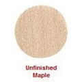 Round Poke Self-Adhesive Screw Cap, 9/16 in Dia, Maple, Wood Plain, 52 PK