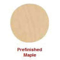 Round Poke Self-Adhesive Screw Cap, 9/16 in Dia, Maple, Wood Plain, 52 PK