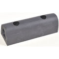 Bumper Guard, 6 x 1.88 x 2.13 In, Rubber