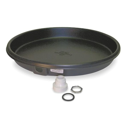Water Heater Drip Pan, 30 In Dia, Plastic