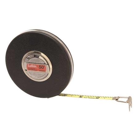 3/8" x 50' Banner Engineer's Yellow Clad Tape Measure