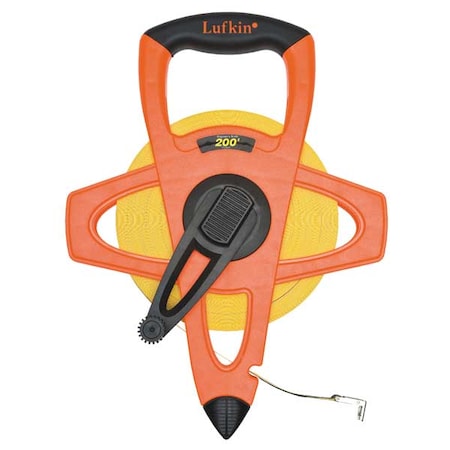 1/2" x 200' Engineer's Fiberglass Tape Measure