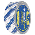 Double Sided Film Tape, 1 in W x 16 3/4 yd L, 5.5 mil Thick, 50 ft, Transparent