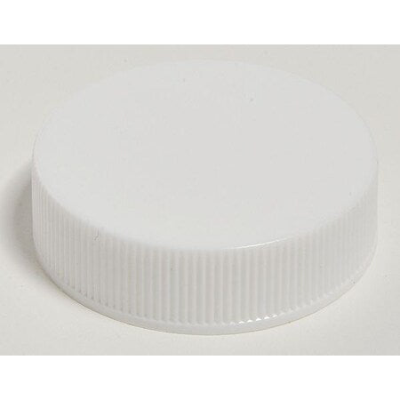 Closure Cap, 38mm, Polypropylene, Wht
