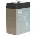 Battery,Sealed Lead Acid,6V,4.5A/HR.