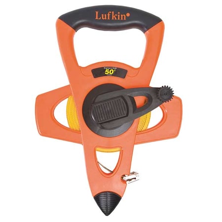 1/2" x 50' Engineer's Fiberglass Tape Measure