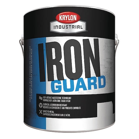 Interior/Exterior Paint, Flat, Water Base, Blue, 1 gal