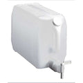 Dispenser with Faucet, 2.5G, HDPE, Natural