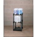 Carboy Dispensing Rack, Plastic, Gray, 4 ft H