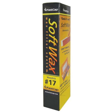 Soft Wax Filler System, 1 oz, Refill Stick, Pumpkin