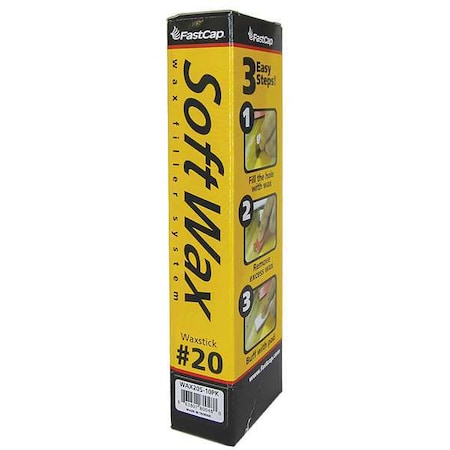 Soft Wax Filler System, 1 oz, Refill Stick, Black, Soft Wax