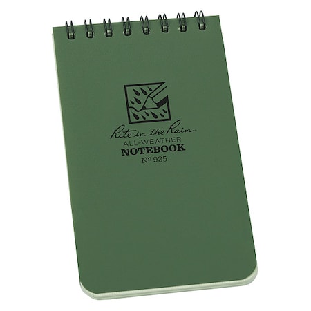 All Weather Memo Book, Universal, 3 x 5 In