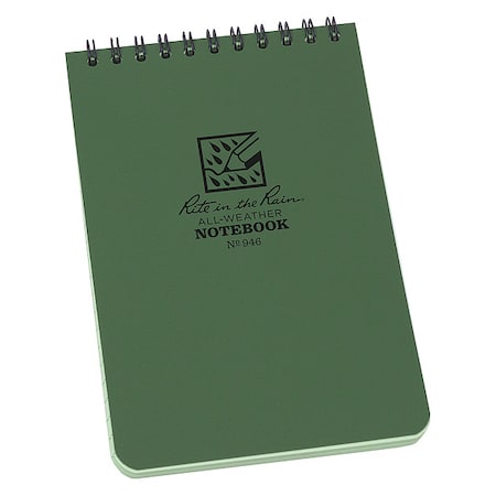 All Weather Memo Book, Universal, 4 x 6In.