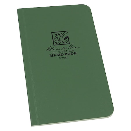 All Weather Memo Book, Univ, 3-1/2 x 6 in.