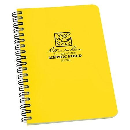All Weather Notebook, Side Spiral, Metric