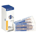 Adhesive Bandage, Strip Bandages, 1 in x 3 in, Fabric, Latex Free, Not Metal Detectable, 25PK