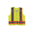 High Visibility Vest, Class 2, 3XL, Lime