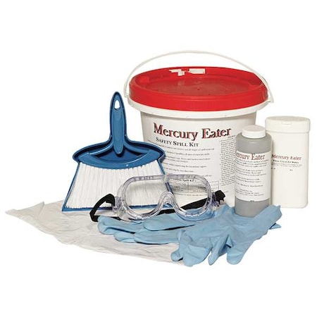 Mercury Spill Kit, 128 oz.