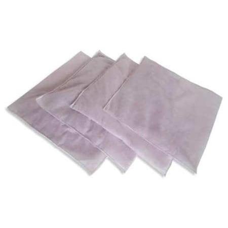 Sorbent Pillow, 2 gal, 12 in x 12 in, Acids, Pink, 4 PK