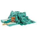 Spill Kit Refill, 17 gal Volume Absorbed per Kit, 20 gal Capacity, Refill, Green