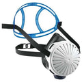 Half Mask Respirator, 2100, R95, P100, Filter Retainer Cover, Size, Universal 0 Cartridges Included
