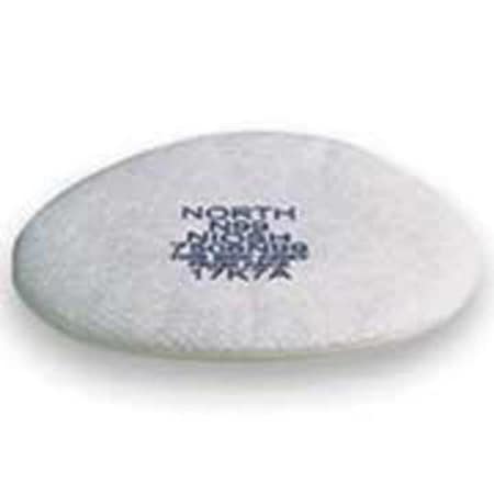 Filter, N, White, Filter Retainer Cover, North Full or Half Mask Respirators