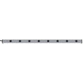 Outlet Strip, 8 5-15R, 5-15P, 6 ft., Gray