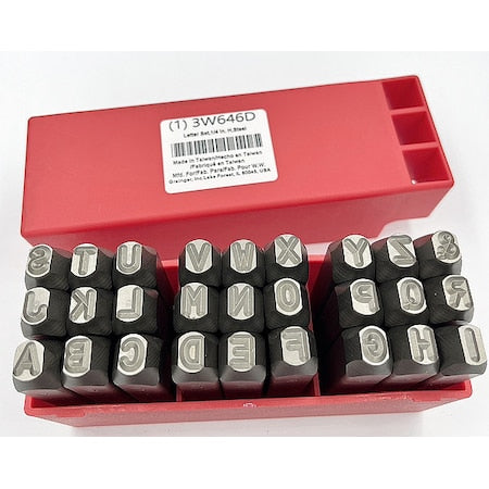 Hand Stamp Kit, Letter Set