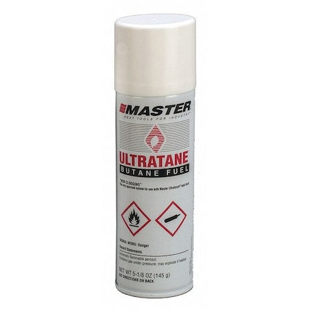 Ultratane Butane Refill Canister For Master Appliance Torches/Soldering Irons/Heat Tools, 5-1/8 oz