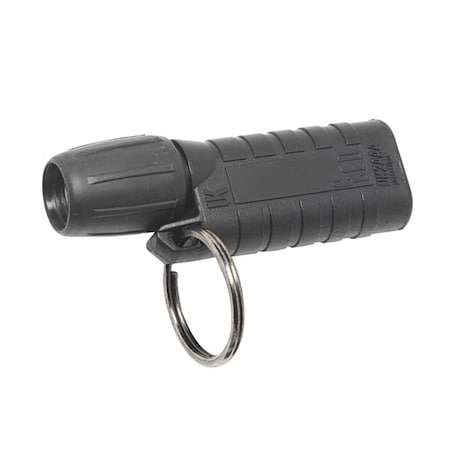 Industrial Mini Flashlight, LED, Black