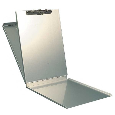 8-1/2" x 14" Portable Storage Clipboard 3/8", Silver