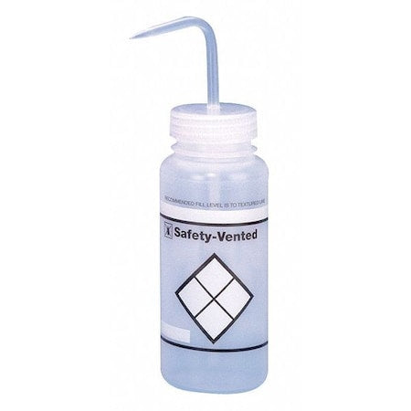 Clear 500mL Wash Bottle, PK3