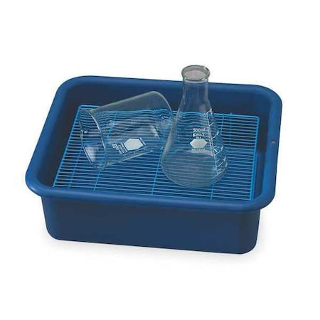 Laboratory Tray, 4-3/4 In. H, 14-3/8 In. D