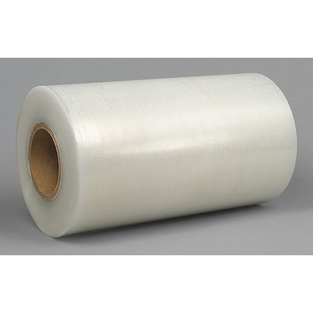 Film Tape, 12 in W x 1,000 ft L, 3 mil Thick, Transparent, Acrylic Adhesive
