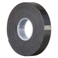 Double-Sided Foam Tape, 3/4 in W, 5 yd L, 1/32 in, Polyester Foam, Double-Sided