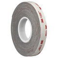 Double-Sided Foam Tape, 2 in W, 5 yd L, 1/32 in, Acrylic Foam, Double-Sided