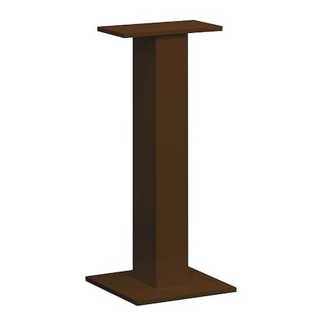 Pedestal, Bronze, Powder Coated, 12 Doors, 8 Doors