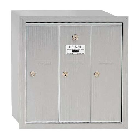 Mailbox, 25 lb, Recessed, -