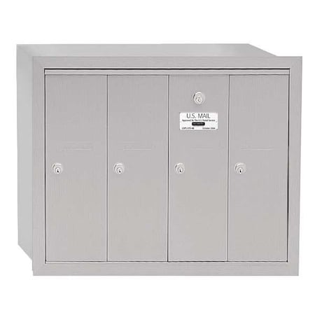 Mailbox, 30 lb, Recessed, -