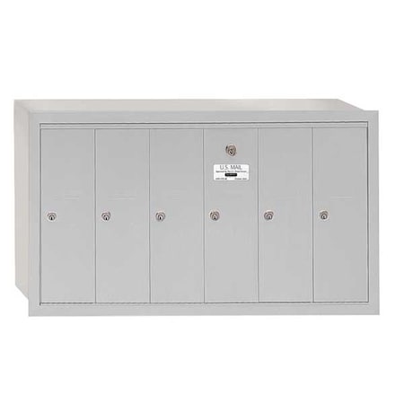 Mailbox, 40 lb, Recessed, -