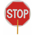 Paddle Sign, Stop, Plastic
