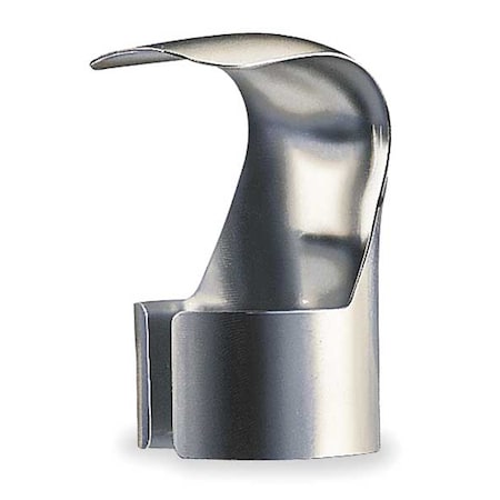 Heat Gun Hook Nozzle, 1 1/2" Outside Dia